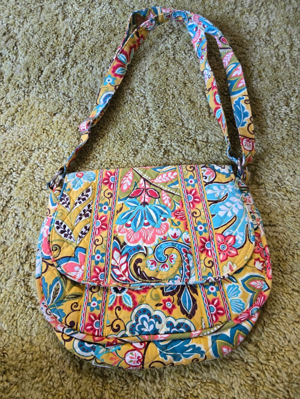 Vera Bradley Quilted Crossbody Bag